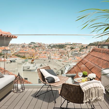 The Lumiares Hotel & Spa - Small Luxury Hotels Of The World Lizbona Zewnętrze zdjęcie The rooftop terrace