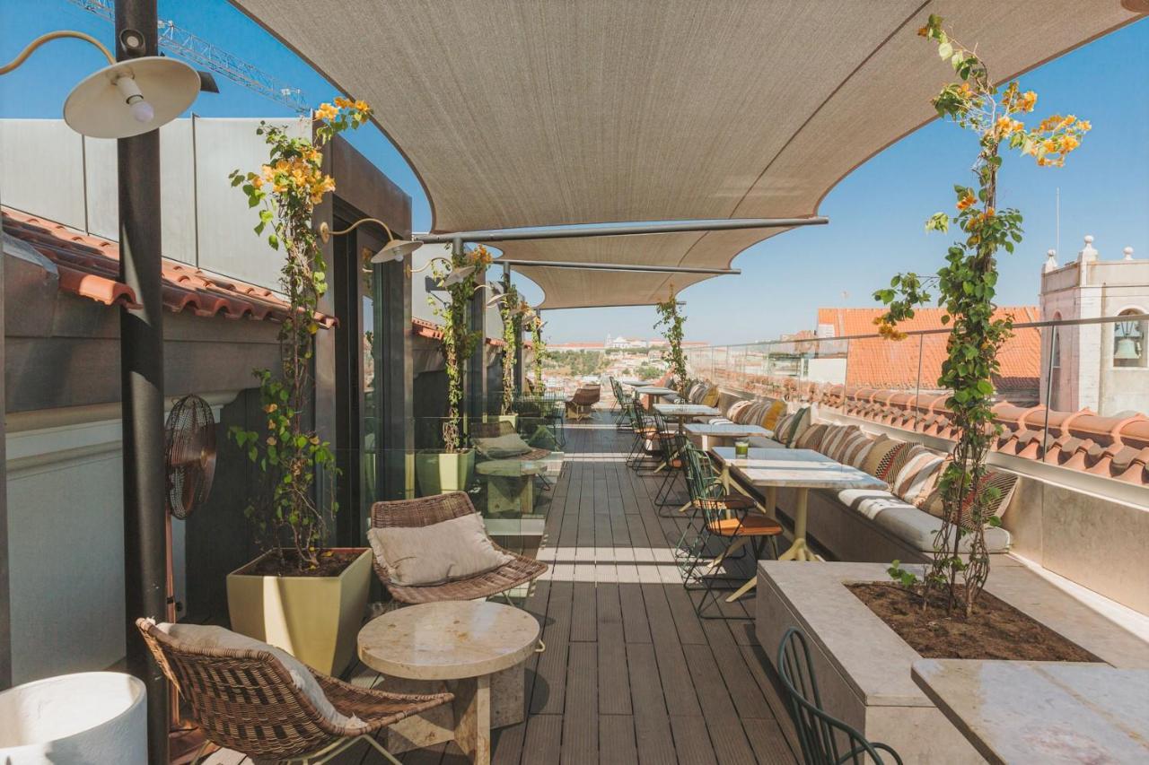 The Lumiares Hotel & Spa - Small Luxury Hotels Of The World Lizbona Zewnętrze zdjęcie Rooftop terrace